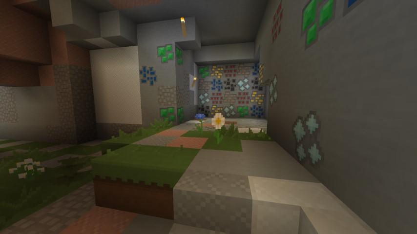 textura paper cut out minecraft
