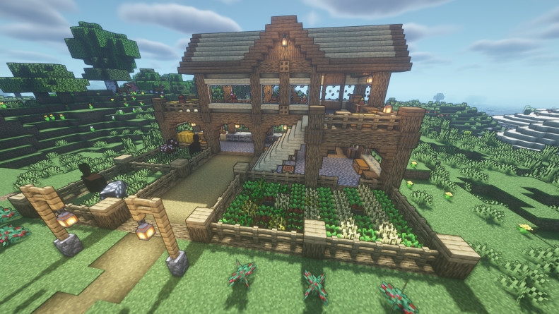 casas no minecraft survival