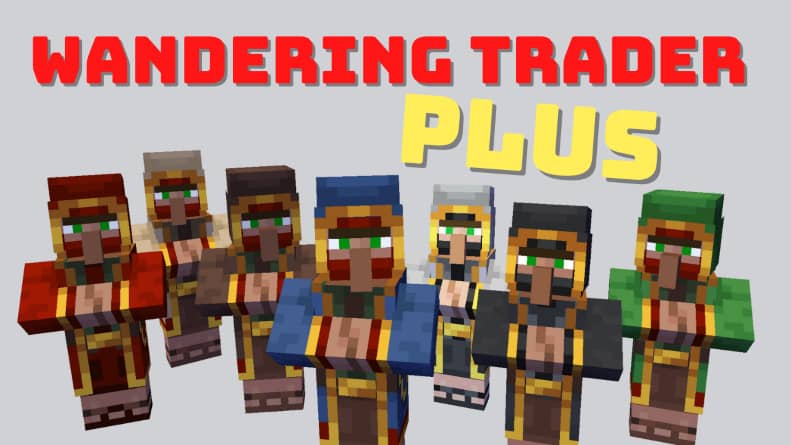 wandering trader plus addon minecraft bedrock