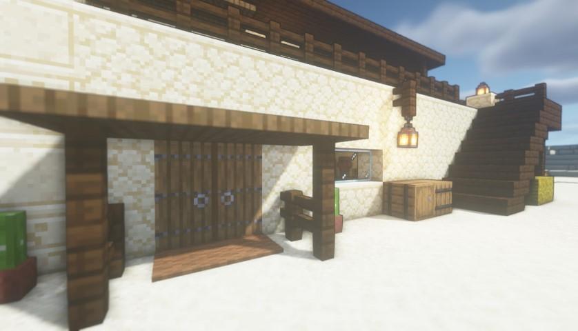 desert survival house lower entrance