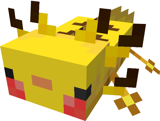 pikalotl yellow axolotl