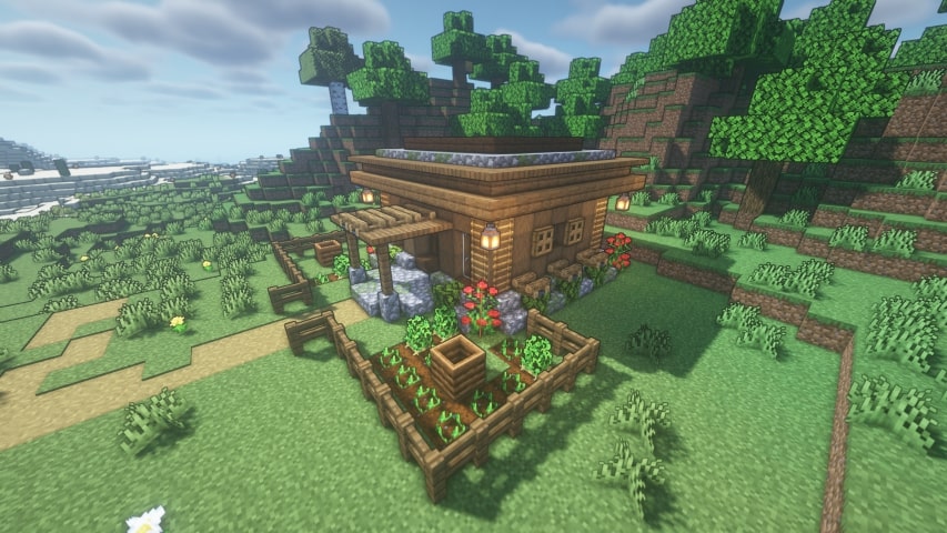 Survival House Kacer [Java] and [Bedrock] Minecraft Map