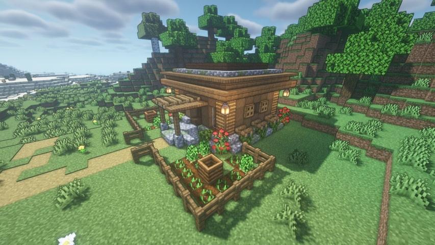 survival house minecraft