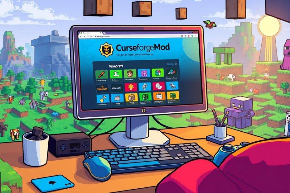 how to install mods for minecraft using the curseforge app